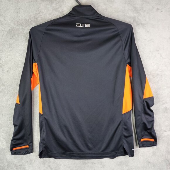 Mens Nike OSU Dri-Fit Elite Shirt 1/4 Zip Pullover Black & Orange Size L - Picture 10 of 15